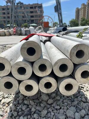 316L Stainless Steel Thick Walled Pipe Round Shape Seamless Tube