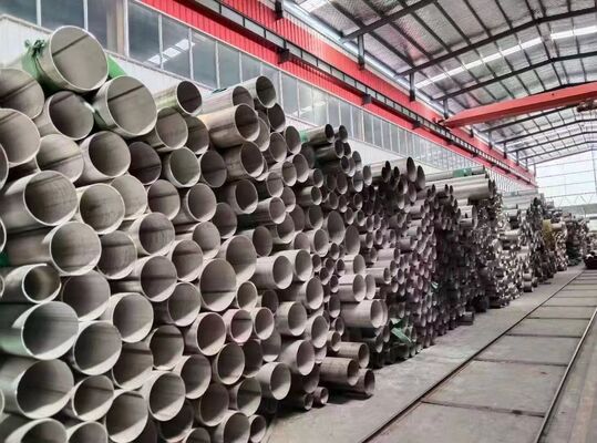 Annular SS 304 Welded Pipe Corrosion Resistant For Building Structure