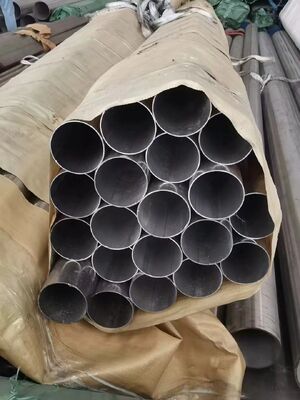316Ti Welded Stainless Steel Round Tubing Corrosion Resistant