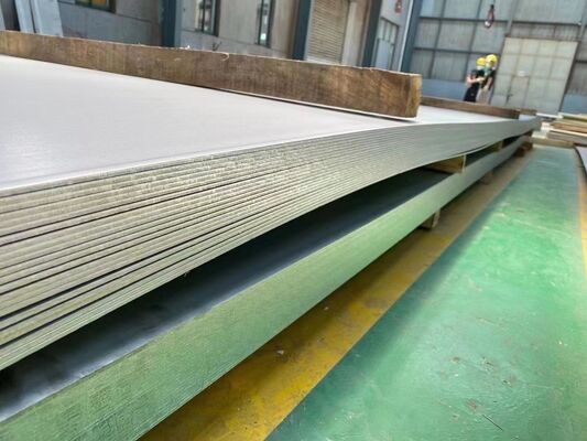 SS321 321 Stainless Steel Plate 150mm Thickness With Rectangle Cross Section