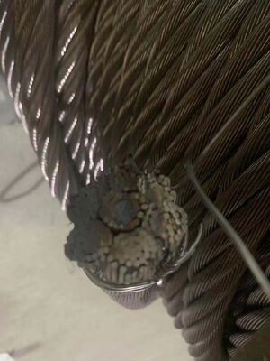 6x19 304 Stainless Steel Wire Ropes Corrosion Resistant